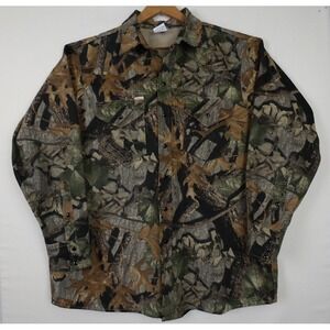 RASCO Camouflage Button Down Long Sleeve‎ Work Shirt Menswear Hunting Outdoors